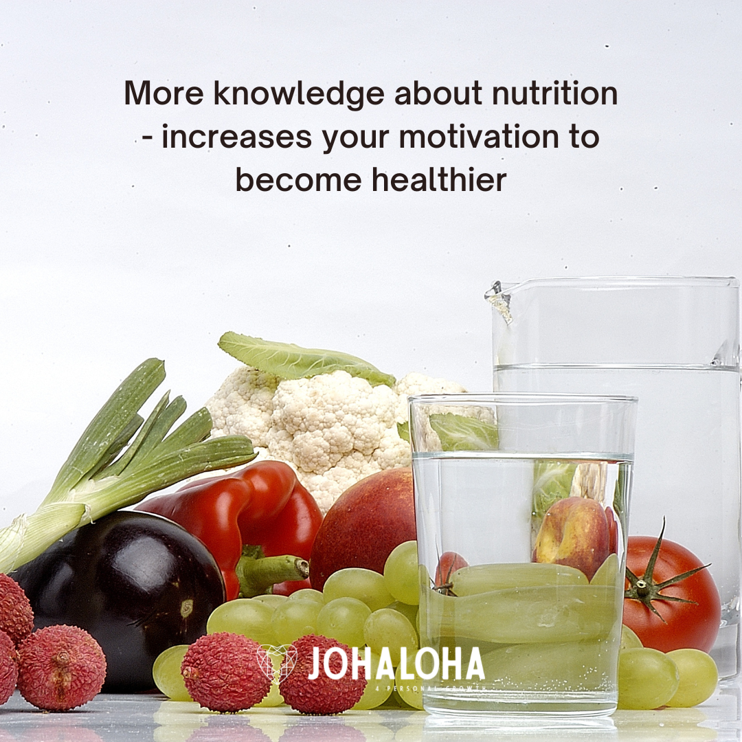 More knowledge about nutrition more healthy habits